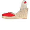 wedge rojo cinta